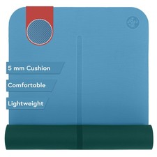 Manduka Begin Yoga Mat 68" - 5mm  Comfortable, Lightweight  Reversible