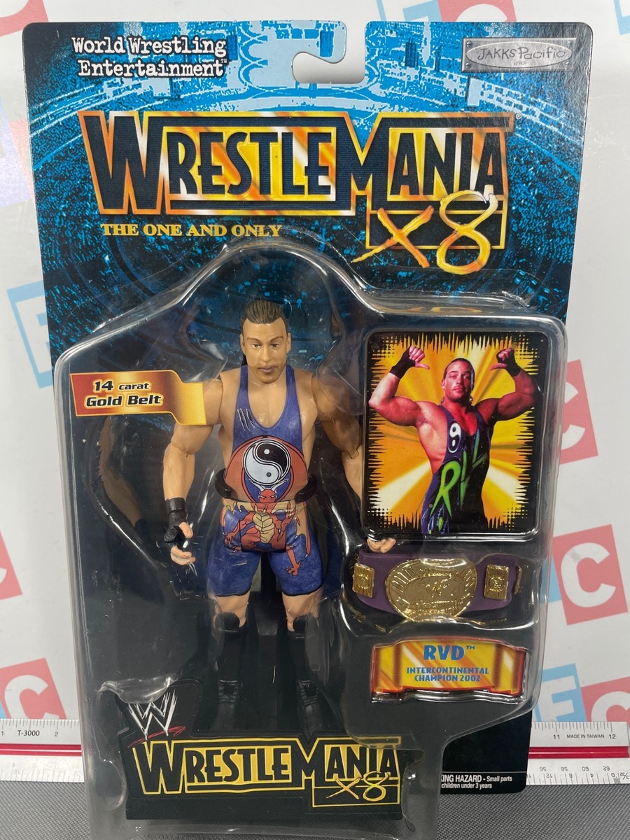2002 Jakks Pacific WWE Wrestlemania X8 18 Billy Gunn Figure