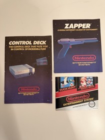 NES Nintendo Entertainment System Action Set Advantage Zapper Mario Duck Hunt 