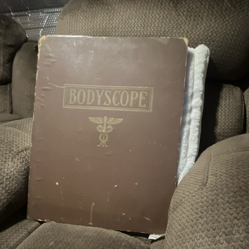 Bodyscope Anatomy Medical Educational Display Book with Human Body Diagrams