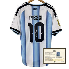 Argentinien Messi 2026 Home Edition &ndash; Signiertes Replica-Trikot &ndash; XXL
