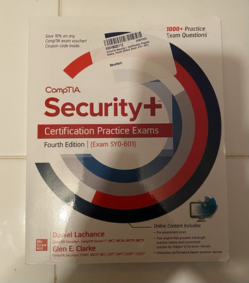 Comptia Security+ Certification Practice Exams, Fourth Edition (Exam Sy0-601)