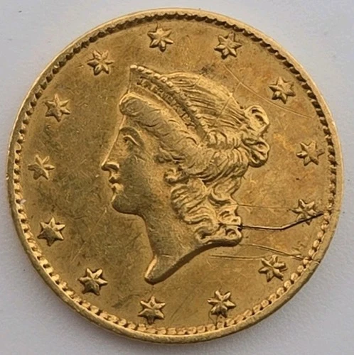 1849 Gold Dollar — photo from the most recent tracked eBay sale
