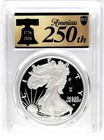 1776 - 2026 W PROOF SILVER EAGLE LIBERY BELL ADVANCED RELEASE PCGS PR70 SPOTS — photo 1