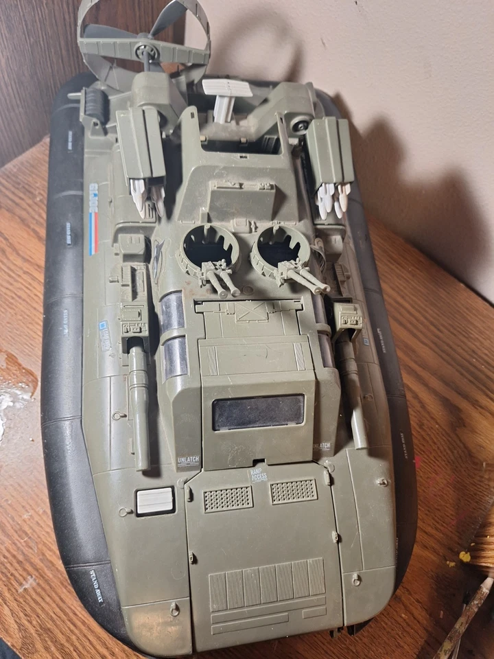 Aerodeslizador GI Joe V1 Killer Whale Hasbro 1984 de colección casi completo Foto 2 de 4