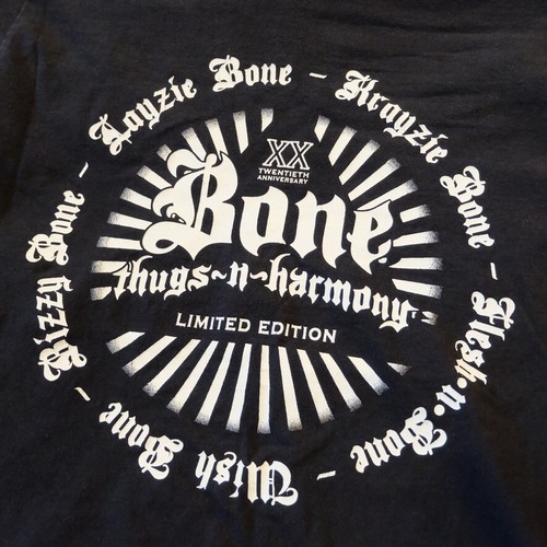 Bone Thugs n Harmony XX 20th Anniversary Limited Edition Black Shirt Size Small - Picture 2 of 8