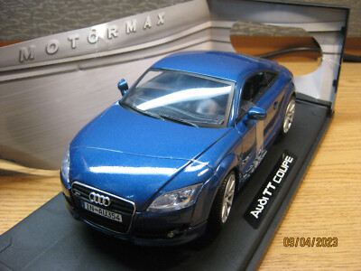 1/18 AUDI TT COUPE IN BLUE BY MOTOR MAX # 73100 | eBay