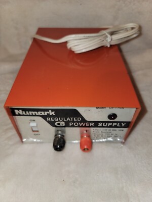 Vintage Numark Solid State Regulated DC Power Supply CB-170A 13.8v DC 3 AMP