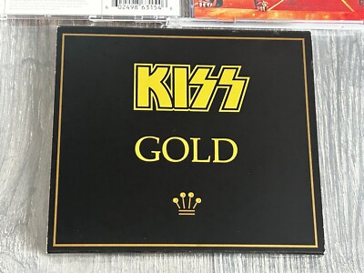 KISS CD Gold 2 CD Set Slipcase Phillipines Greatest Hits Vintage