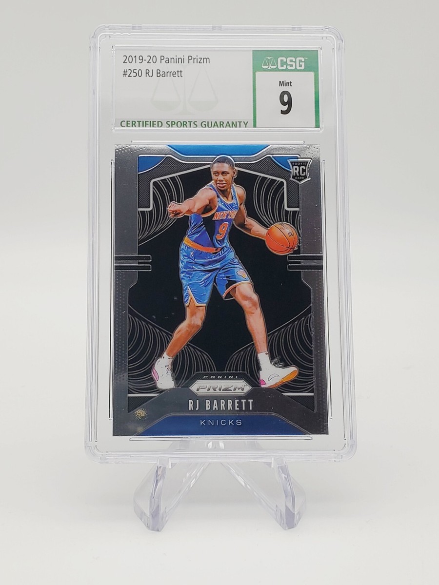 Rookie Card Panini Chronicles Rj Barrett Autograph PSA 10 2019-20