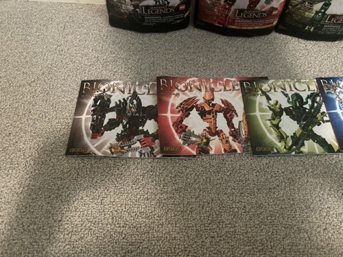 Lego Bionicle Glatorian Legends 6 Kiina Stronius Ackar Vastus Gelu Mata Nui 100% - Picture 6 of 12