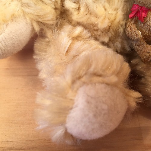 SPENCER THE TEDDY BEAR "Beige" Beautiful Plush Animal Keyring Soft Toy RUSS - Picture 6 of 12
