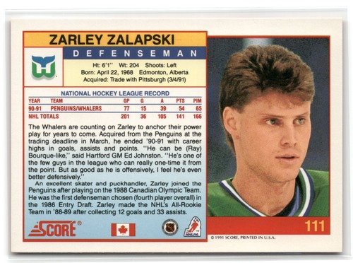 1991 Score Hockey - Pick a Card - Complete Your Set - 40% off 4+ - Picture 3 of 87