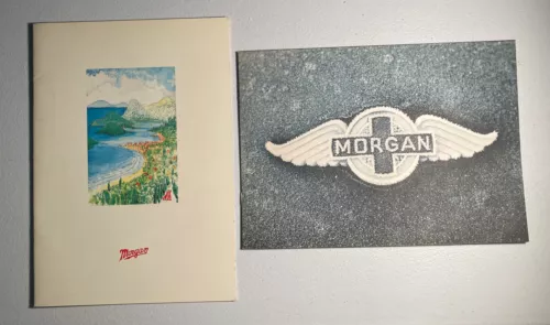 Vintage Morgan Motor Company Factory Tour Advertisement Brochure & Pamphlet 1992