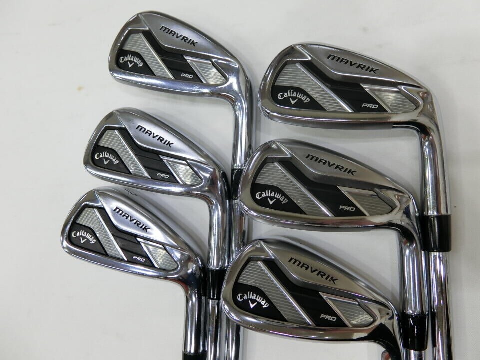 Set De Fers De Golf Callaway X #5-9+P - Droitier - Flex Stiff - Occasion Bon État