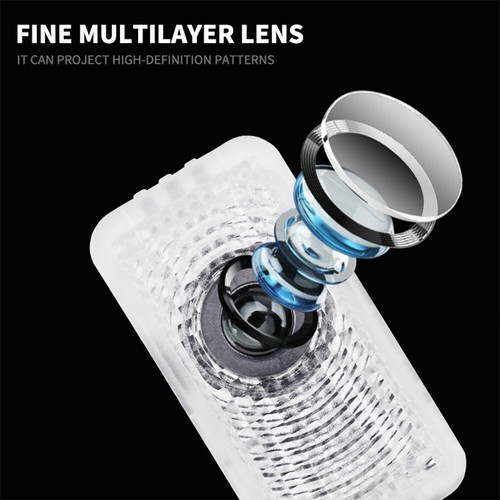 For Acura LED Door Light Projector Welcome Ghost Shadow Lamp MDX RDX RLX TL TLX - Picture 6 of 12