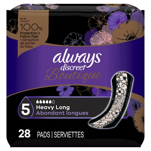 Always Discreet Boutique Incontinence & Postpartum Pads, Liners for Women ✅✅✅ - Picture 5 of 8