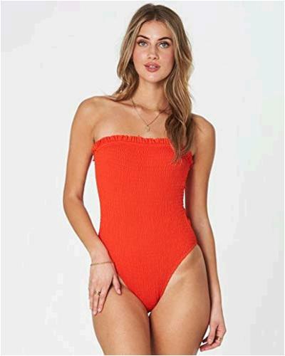 Billabong Women's Fire One Piece Swimsuit, L, Fire