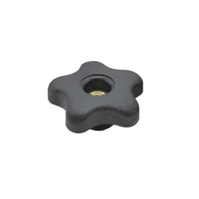 Big Horn 19709B 5 Star Thru Knob Thread 3/8-16