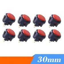 Kit gioco pulsante arcade 30 mm fai da te ricambio per OBSF OSSC OBSN MAME JAMMA FAI DA TE