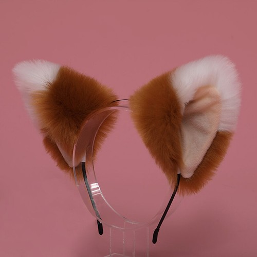Cosplay Accessories Cat Fox Ear Headband Cute Hair Accessories Plush Hair Hoop ∂ - Bild 5 von 15