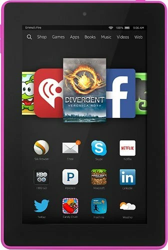 Brand New Original Amazon Fire HD 7 (4th Generation) 16GB, Wi-Fi, 7in - Pink -!  - Image 2 of 2