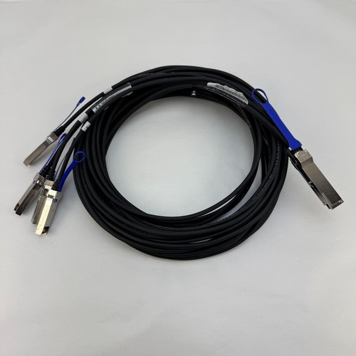 Mellanox MC2609125-005 5m 15FT 40GbE QSFP auf 4x SFP+ 10GbE Kabel - Bild 2 von 6