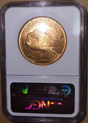 1908 $20 Saint Gaudens No Motto MS67 NGC 947217-7 | eBay