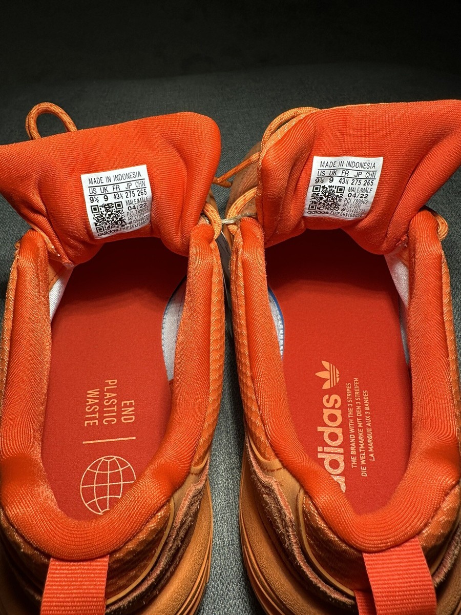 Size 9.5 - Adidas ZX 22 Boost Semi Solar Orange for sale online | eBay