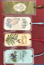 Inspirational Bookmarks. Lot of 4