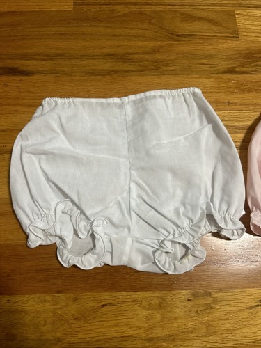 Feltman Brothers Bros Pink Lace Vintage 3pc Dress Baby Girls 9 Months Heirloom - Picture 12 of 17