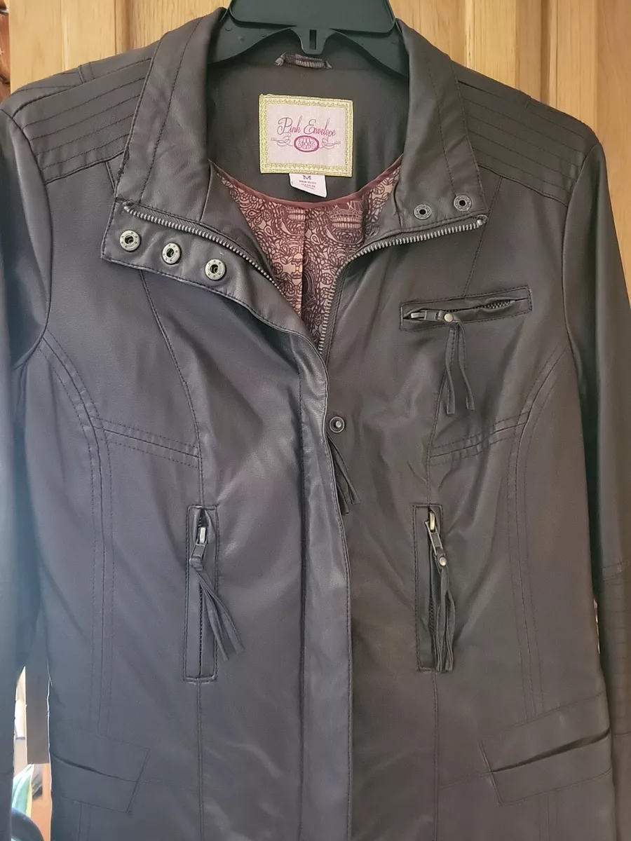 Pink envelope jacket sale
