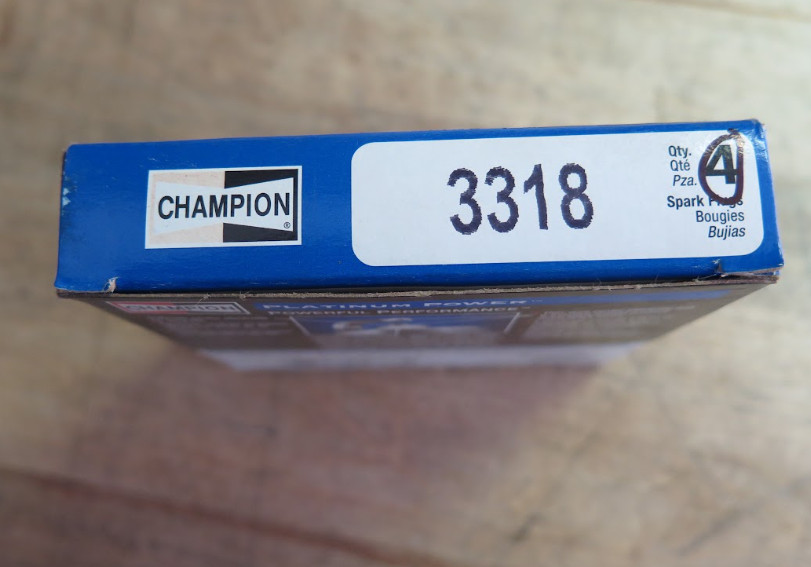 Champions 3318 Spark Plugs 4 PCS. For Dodge 2.4 4l 13-B1-3