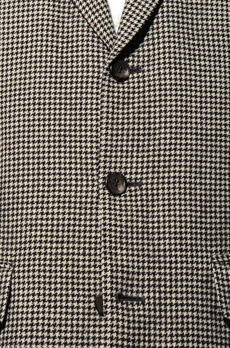 41R Vintage 3-Knopf Lord & Taylor grau Hahnentritt Kamelhaar Sport Mantel Blazer - Bild 4 von 13