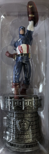 Eaglemoss Marvel Chess Collection - Issue 6 - Magazine & Boxed Captain America - Picture 3 of 6