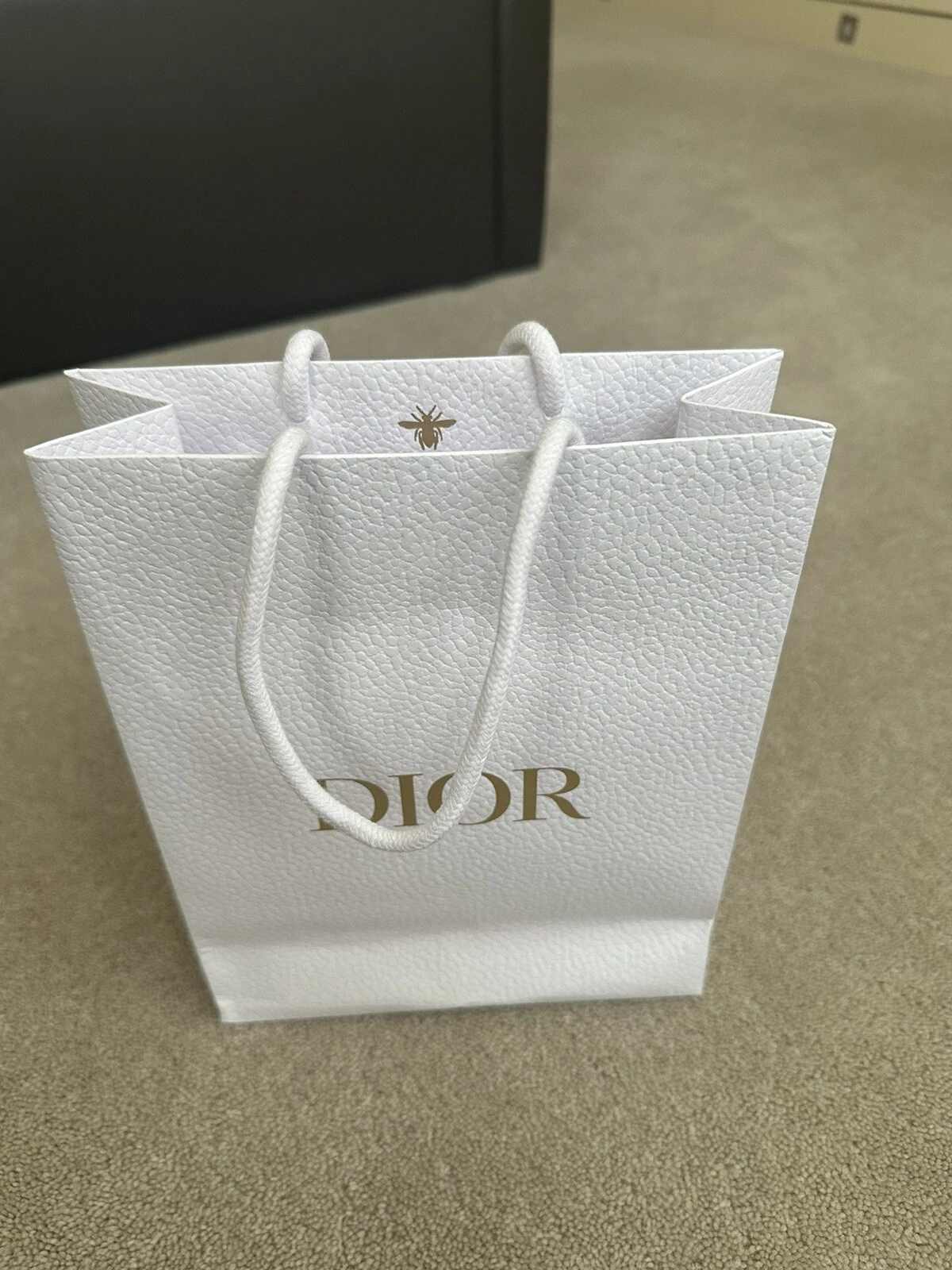 véritable petit sac en papier dior 20x26x8cm