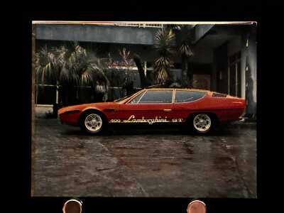 Lamborghini Espada 400GT Super Car Card Vintage Japanese JAPAN Very Rare TCG