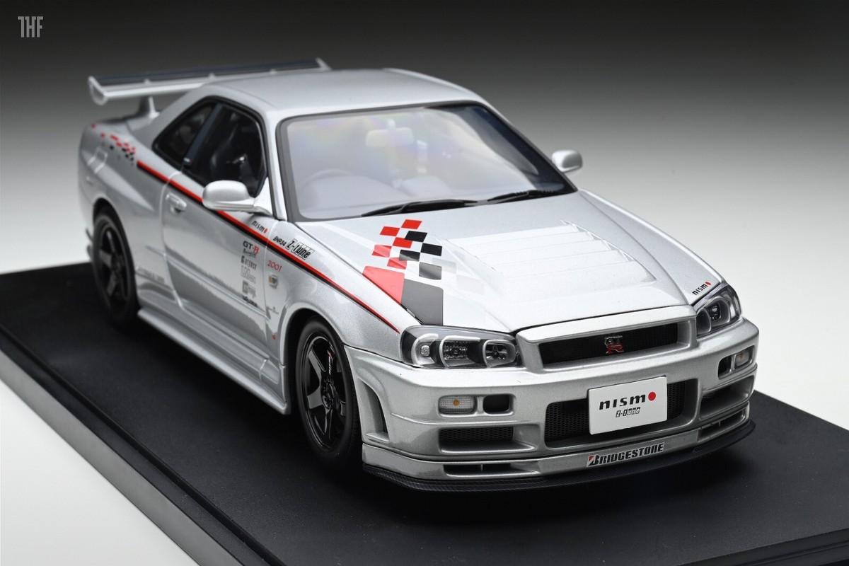 ミニカー AUTO art Nismo skyline GT-R Z-Tune R34 Amazon.com: AUTOart 1/18 Nismo R34 GT-R Z-tune Z-tune Silver
