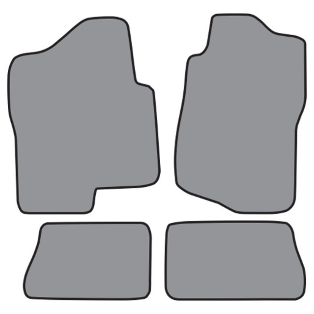 Floor Mats for 07-10 Cadillac Escalade EXT Crew Cab Cutpile 4Pc