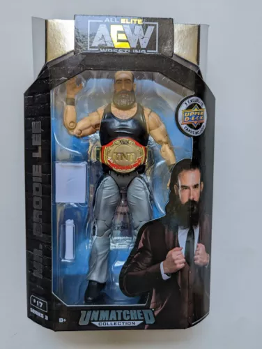 AEW Jazwares Unmatched Series 3 Mr. Brodie Lee MOC Dark Order