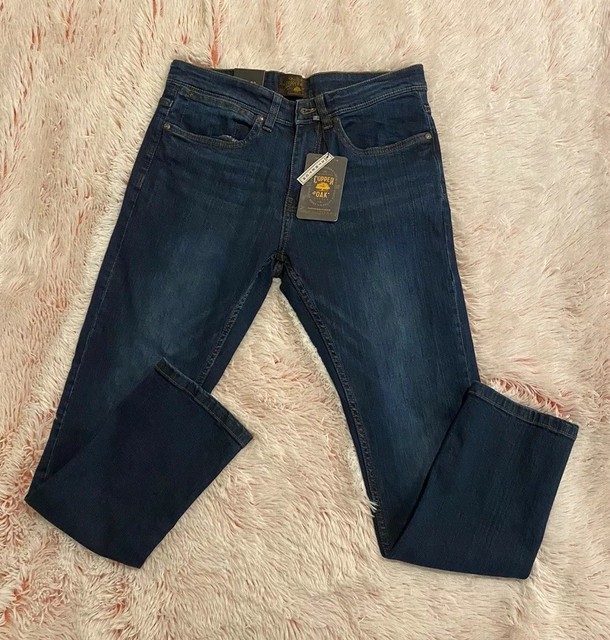 Men’s Copper & Oak Supply Co Jeans Slim Straight Jeans Blue 32 X 32 NWT