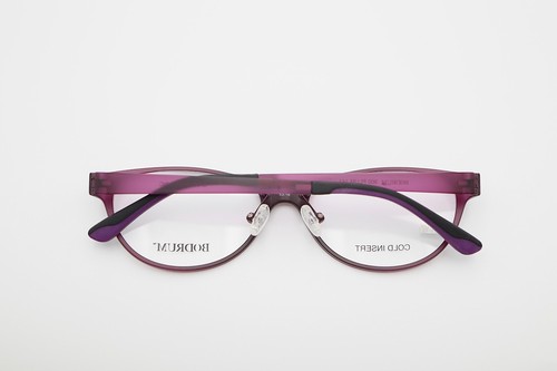 SANS PAREIL BODRUM 900 Matte Plum 53-16-141 Lightweight Eyeglass Frames D389 - Picture 10 of 11