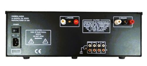 Tube Amplifier Stereo Integrated Cambria Audio CA-50i, 6L6GC - Picture 4 of 7
