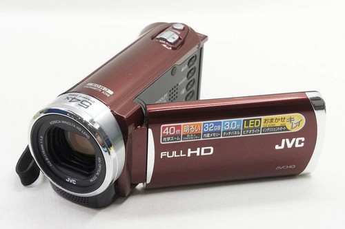 JVC Everio GZ-E265 High Vision Memory Movie Digital Video Camera Red #250504p - Picture 2 of 10