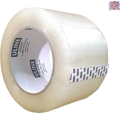 Clear Industrial Packing Tape - 3  x 110 Yards, Pack of 4 for Heavy Shipments