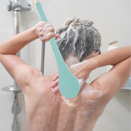 Spa Luffa Körperbürste Cellulite Körperpeeling Bürste Bad Rückenbürste - Bild 9 von 12
