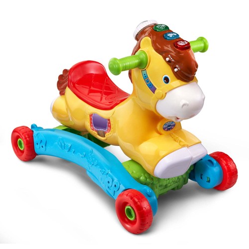 Learning Pony Electronic Motion-Activated Pretend Play Ride-on Toy Holiday Gift - Picture 4 of 10