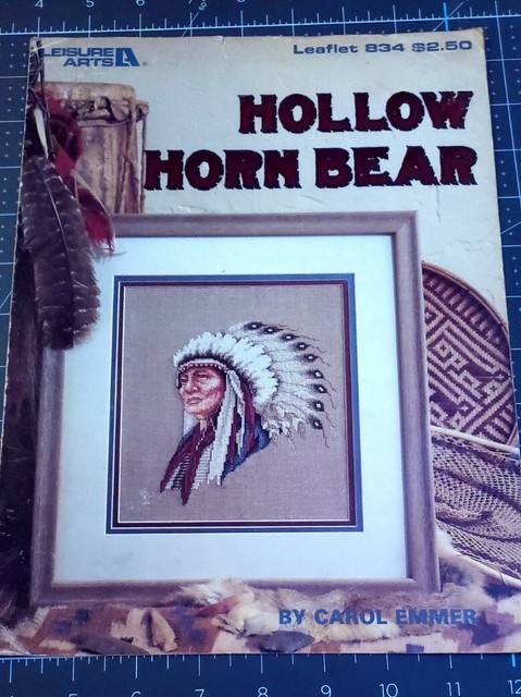 Hollow Horn Bear by Carol Emmer Cross Stitch | Leisure Arts 834 Hollow Horn Bear by Carol Emmer Cross Stitch | Leisure Arts 834