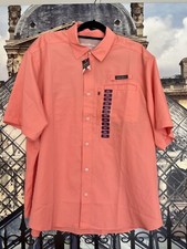 NWT Eddie Bauer Men's Woven Tech Shirt Desert Flower Size XXL