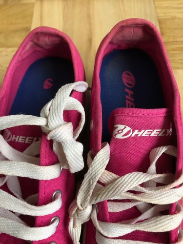 HEELYS roller skates shoes with rollers pink shoes size 36.5EU - Picture 4 of 12